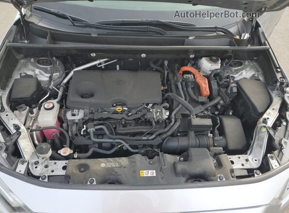JTME6RFV9NJ023757 2022 TOYOTA RAV4 Серебряный Вид подкапотного пространства