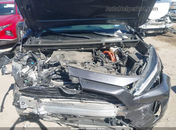 JTME6RFVXNJ020625 2022 TOYOTA RAV4 HYBRID Серый Вид сзади