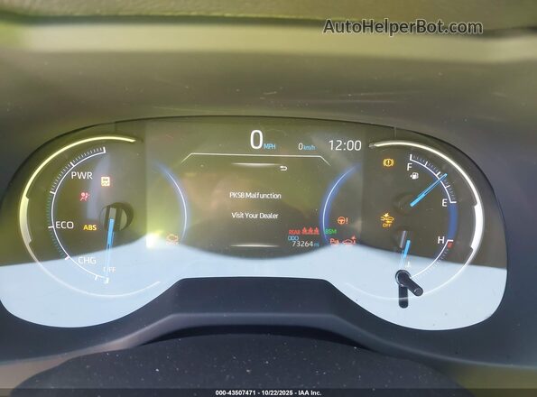 JTME6RFVXNJ020625 2022 TOYOTA RAV4 HYBRID Серый Вид задних сидений