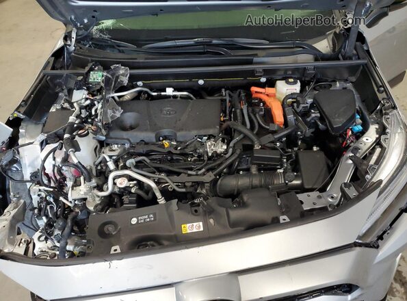 JTMEB3FV0SD268949 2025 TOYOTA RAV4 Silver Widok komory silnika