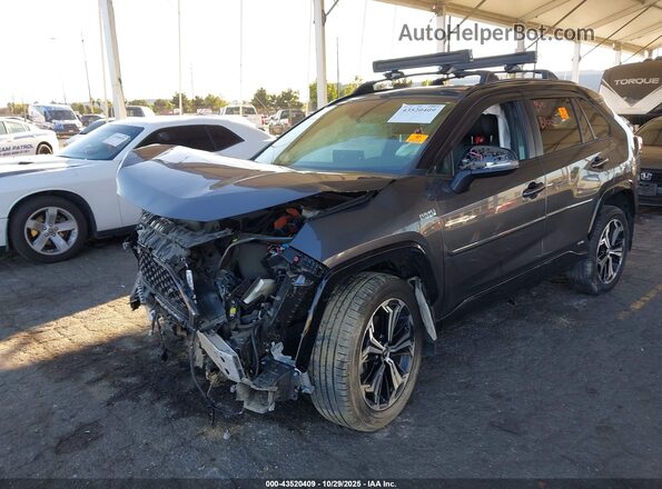 JTMEB3FVXND091752 2022 TOYOTA RAV4 PRIME Gray Vista frontal