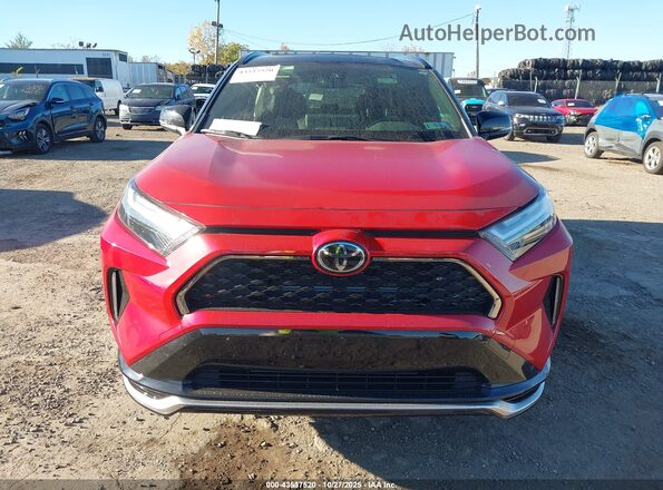 JTMEB3FVXSD246974 2025 TOYOTA RAV4 PLUG-IN HYBRID Красный Вид щитка приборов