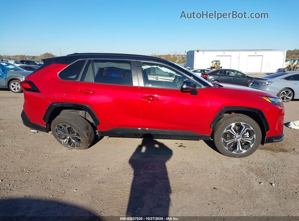 JTMEB3FVXSD246974 2025 TOYOTA RAV4 PLUG-IN HYBRID Красный Вид задней части салона