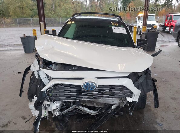 JTMEWRFV1LD550283 2020 TOYOTA RAV4 HYBRID White Vista del cuadro de instrumentos