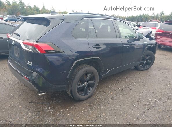 JTMEWRFV4LD526995 2020 TOYOTA RAV4 HYBRID Синий Задняя правая четверть