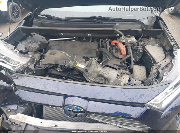 JTMEWRFV4LD526995 2020 TOYOTA RAV4 HYBRID Синий Вид сзади