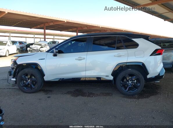 JTMEWRFV8KJ019310 2019 TOYOTA RAV4 HYBRID Белый Панорамный вид салона 360°