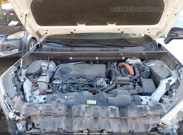 JTMEWRFV8KJ019310 2019 TOYOTA RAV4 HYBRID Белый Вид сзади