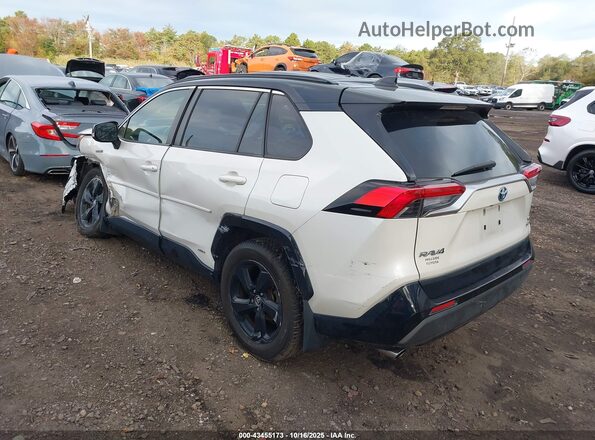 JTMEWRFV9LD540102 2020 TOYOTA RAV4 HYBRID White უკანა მარცხენა
