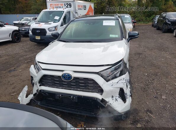 JTMEWRFV9LD540102 2020 TOYOTA RAV4 HYBRID White ხელსაწყოთა პანელის ხედი