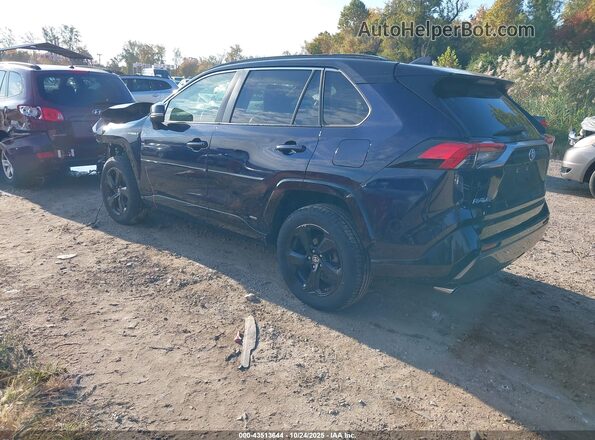 JTMEWRFVXKD524005 2019 TOYOTA RAV4 HYBRID Dark Blue Tył lewy