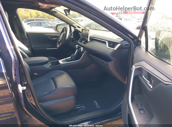JTMEWRFVXKD524005 2019 TOYOTA RAV4 HYBRID Dark Blue Widok wnętrza z przodu