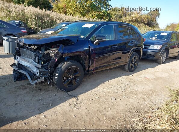 JTMEWRFVXKD524005 2019 TOYOTA RAV4 HYBRID Dark Blue Przód lewy