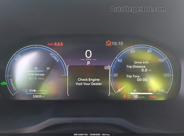 JTMFB3FV2RD208122 2024 TOYOTA RAV4 PRIME Белый Вид задних сидений