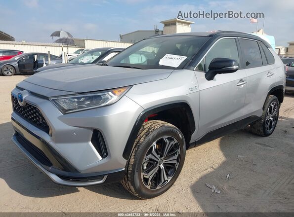 JTMFB3FV6MD035679 2021 TOYOTA RAV4 PRIME Серебряный Передняя левая четверть