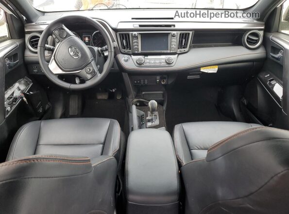 JTMNFREV1GD083292 2016 TOYOTA RAV4 White Vista del salpicadero