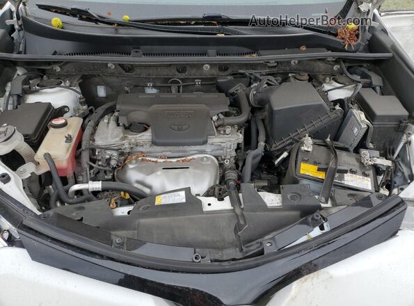 JTMNFREV1GD083292 2016 TOYOTA RAV4 White Vista del compartimento del motor