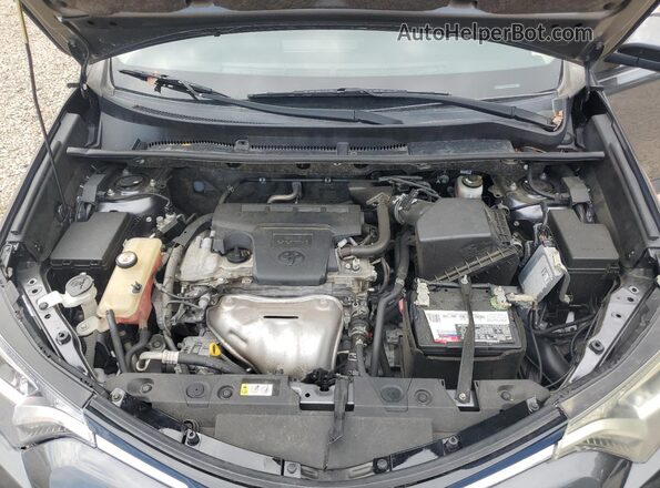 JTMWFREVXJD122960 2018 TOYOTA RAV4 Gray Widok wnętrza z tyłu