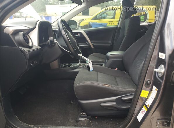 JTMWFREVXJD122960 2018 TOYOTA RAV4 Gray Widok wnętrza z przodu