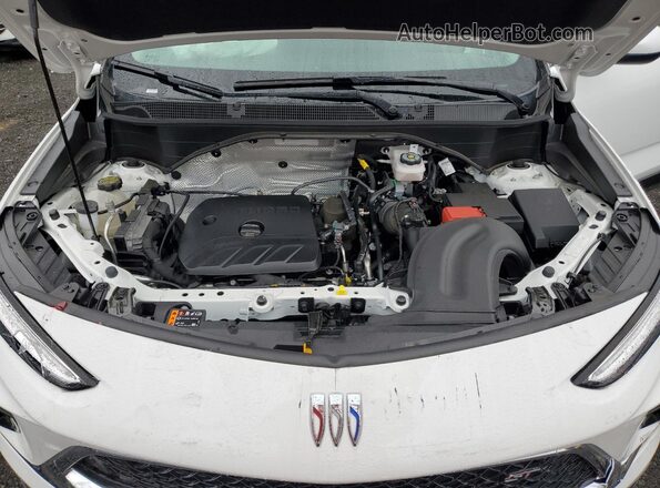 KL4AMDSLXRB154749 2024 BUICK ENCORE White Vista del compartimento del motor