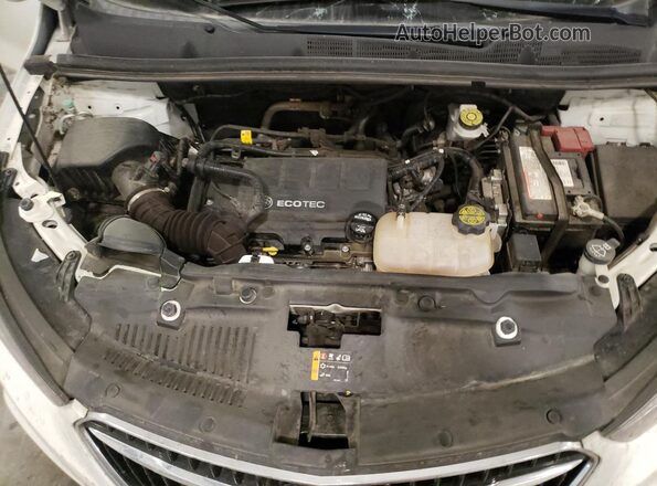 KL4CJ2SB8LB009911 2020 BUICK ENCORE White Engine compartment view