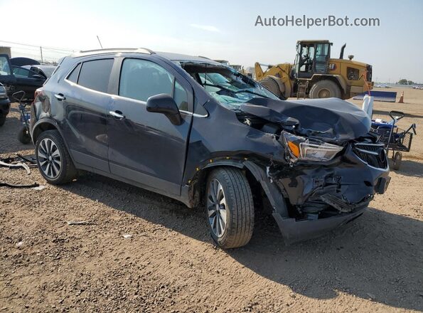 KL4CJESMXNB558953 2022 BUICK ENCORE Черный Передняя правая четверть