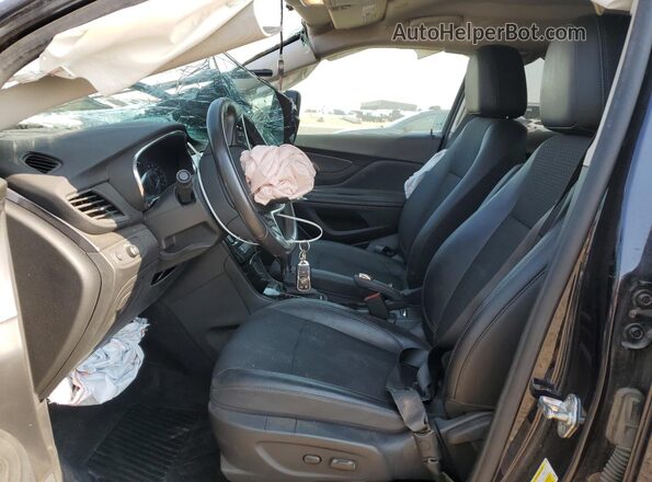 KL4CJESMXNB558953 2022 BUICK ENCORE Черный Вид салона спереди