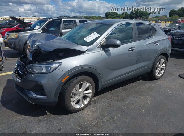 KL4MMBS20MB167219 2021 BUICK ENCORE Серый Передняя левая четверть