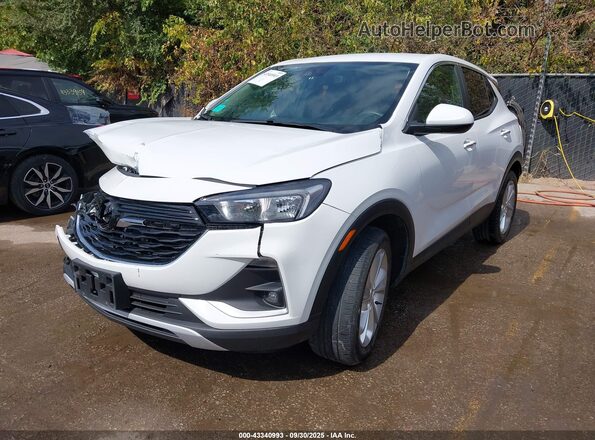 KL4MMBS28PB010459 2023 BUICK ENCORE Белый Передняя левая четверть