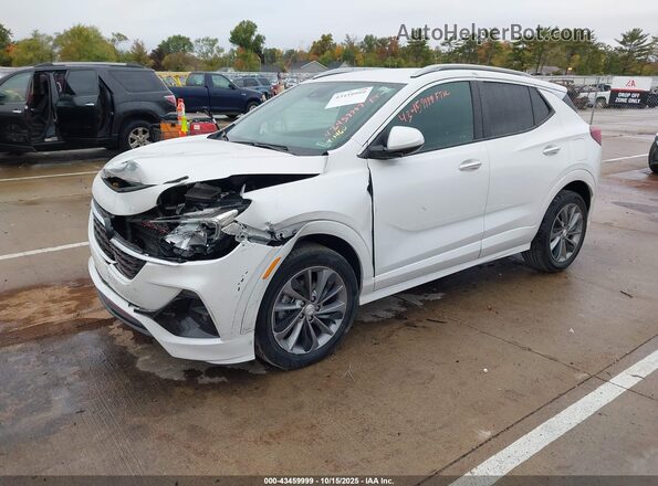 KL4MMDSL4MB135698 2021 BUICK ENCORE Белый Передняя левая четверть