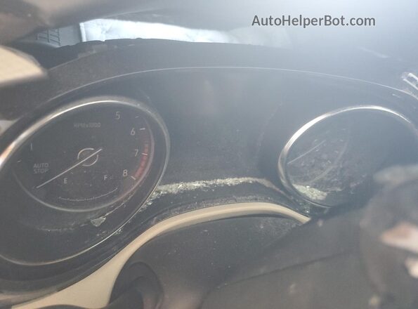 KL4MMFSL5LB108293 2020 BUICK ENCORE Синий Вид щитка приборов