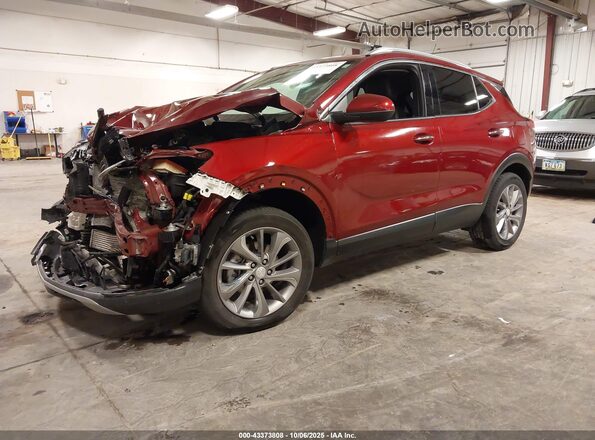 KL4MMGSL5PB035552 2023 BUICK ENCORE Red Vista tres cuartos delantera izquierda