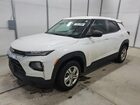 2021 Chevrolet Trailblazer L White vin: KL79MLS29MB130894