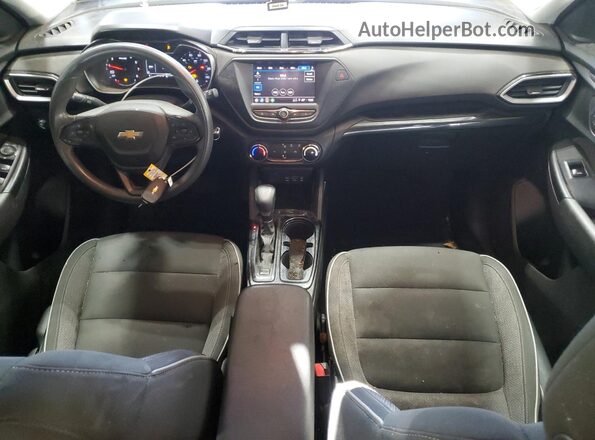 KL79MMS25MB082543 2021 CHEVROLET TRAILBLAZER Gray Widok deski rozdzielczej