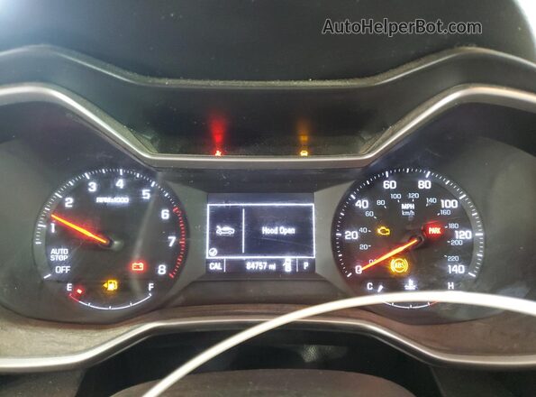 KL79MMS25MB082543 2021 CHEVROLET TRAILBLAZER Gray Widok zestawu wskaźników