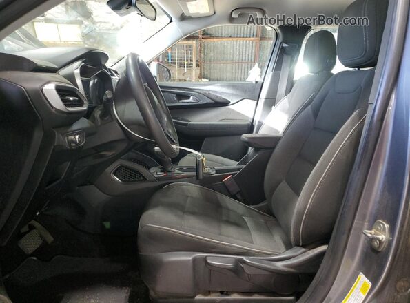 KL79MMS25MB082543 2021 CHEVROLET TRAILBLAZER Gray Widok wnętrza z przodu