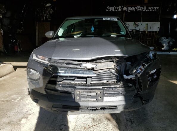 KL79MMS25MB082543 2021 CHEVROLET TRAILBLAZER Gray Widok z przodu