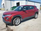2021 Chevrolet Trailblazer Ls Red vin: KL79MMS26MB014770