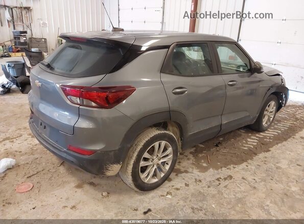 KL79MMS29MB130674 2021 CHEVROLET TRAILBLAZER Gray Задня права чверть