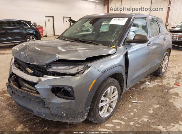 KL79MMS29MB130674 2021 CHEVROLET TRAILBLAZER Gray Вид спереду