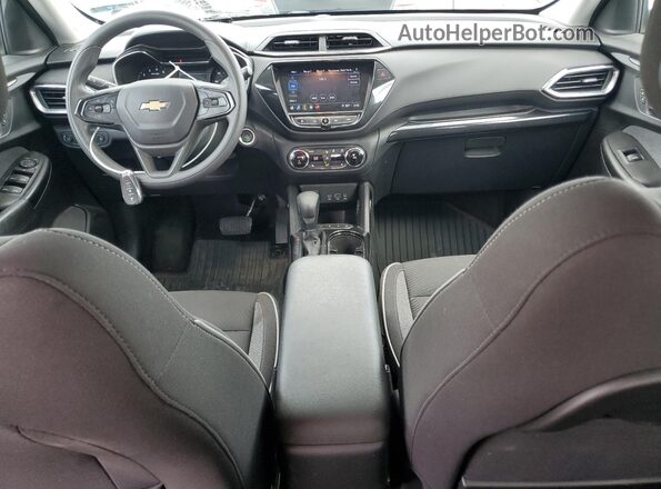 KL79MPSLXMB136221 2021 CHEVROLET TRAILBLAZER Blue Вид панелі приладів