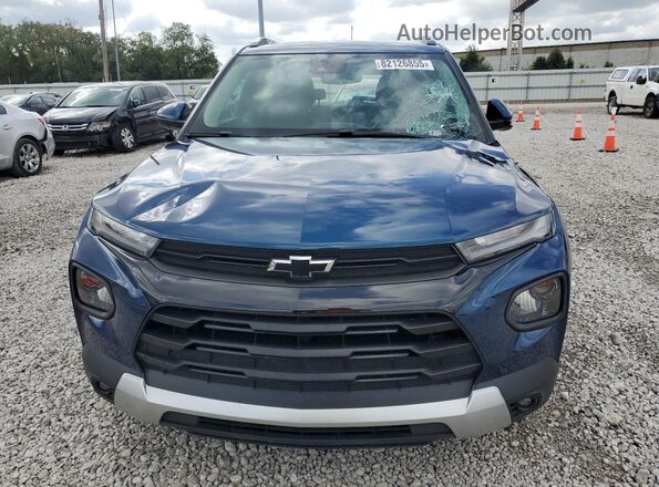 KL79MPSLXMB136221 2021 CHEVROLET TRAILBLAZER Blue Вид спереду