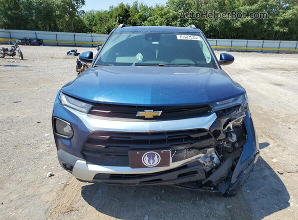 KL79MRSL1MB008011 2021 CHEVROLET TRAILBLAZER Синий Вид спереди