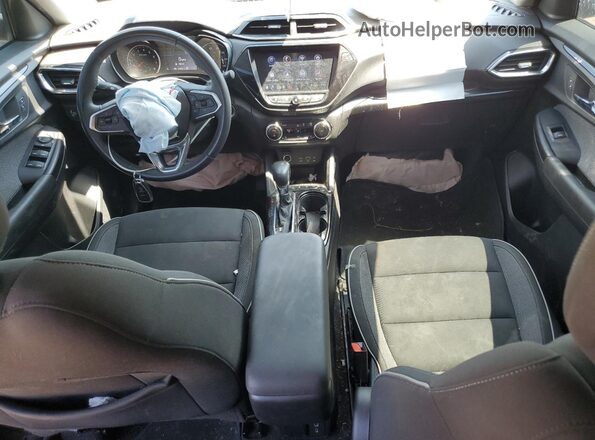 KL79MRSL1MB008011 2021 CHEVROLET TRAILBLAZER Синий Вид панели приборов