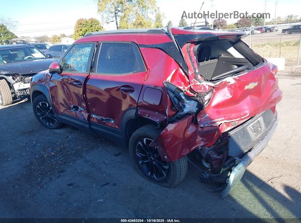KL79MRSL1MB070296 2021 CHEVROLET TRAILBLAZER Red Tył lewy