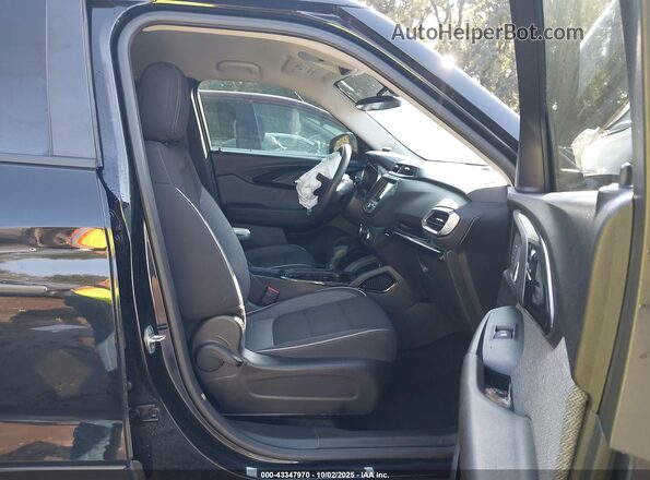 KL79MRSL5MB146814 2021 CHEVROLET TRAILBLAZER Black Вид салону спереду
