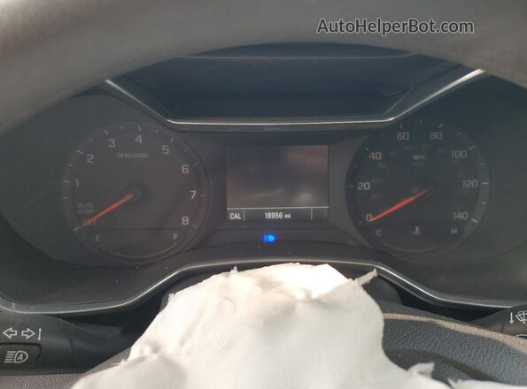 KL79MRSL7PB137178 2023 CHEVROLET TRAILBLAZER Белый Вид щитка приборов
