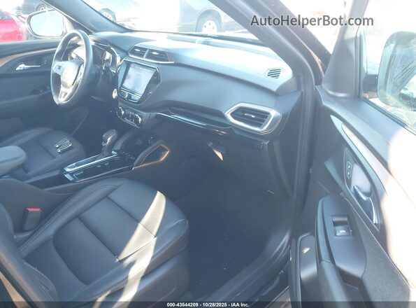 KL79MSSL5NB136650 2022 CHEVROLET TRAILBLAZER Black Front interior view