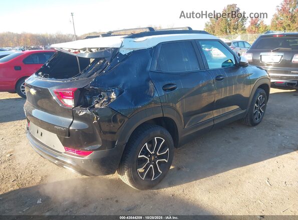 KL79MSSL5NB136650 2022 CHEVROLET TRAILBLAZER Black Rear right