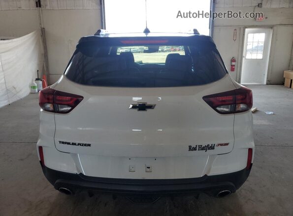 KL79MTSL6MB148181 2021 CHEVROLET TRAILBLAZER White Rear view